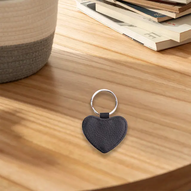 Heart Leather Keychains view 5