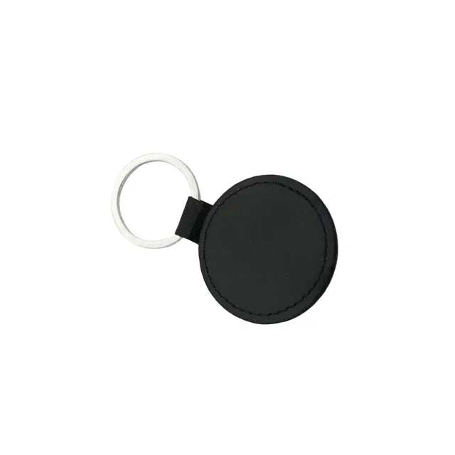 Circle Leather Keychains view 4