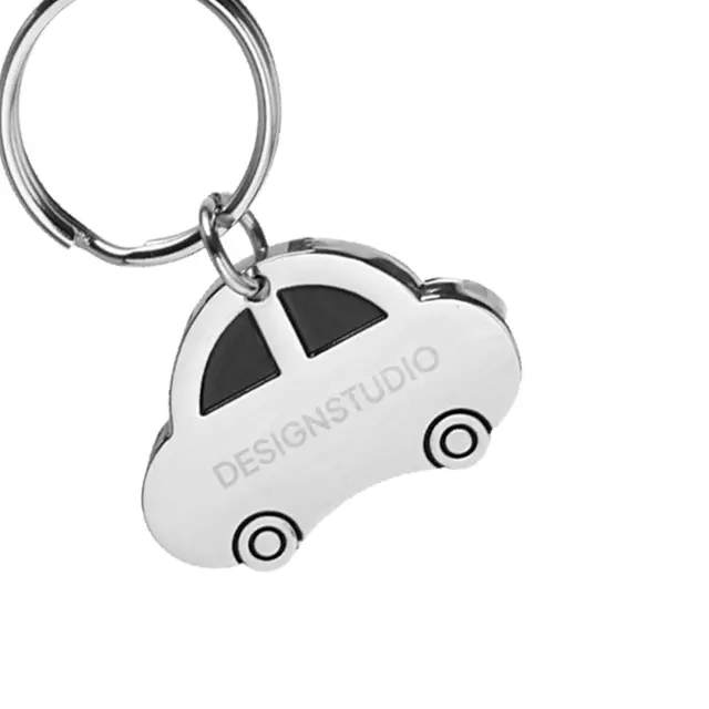 Car Shaped Metal Keychains view 2