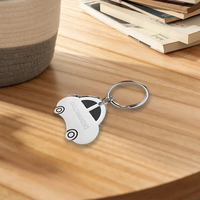 Car Shaped Metal Keychains view 6