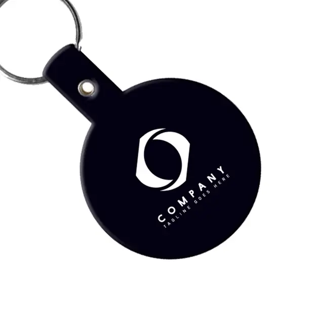 Circle Flexible Keychains view 2