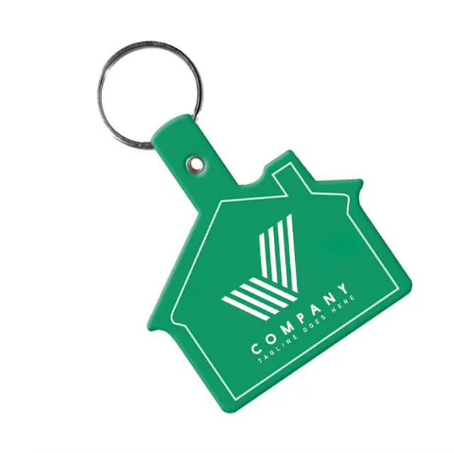 House Shape Flexible Keychains view 5