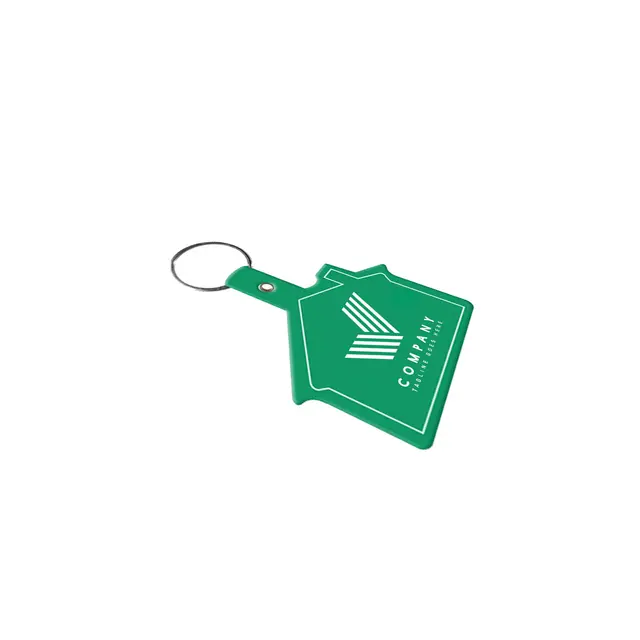 House Shape Flexible Keychains view 3