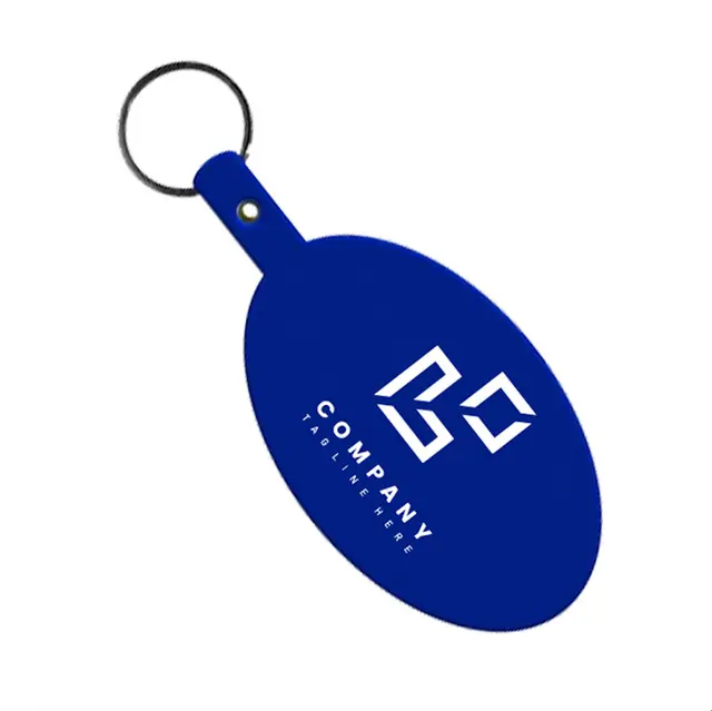 Oval Flexible Keychains view 5