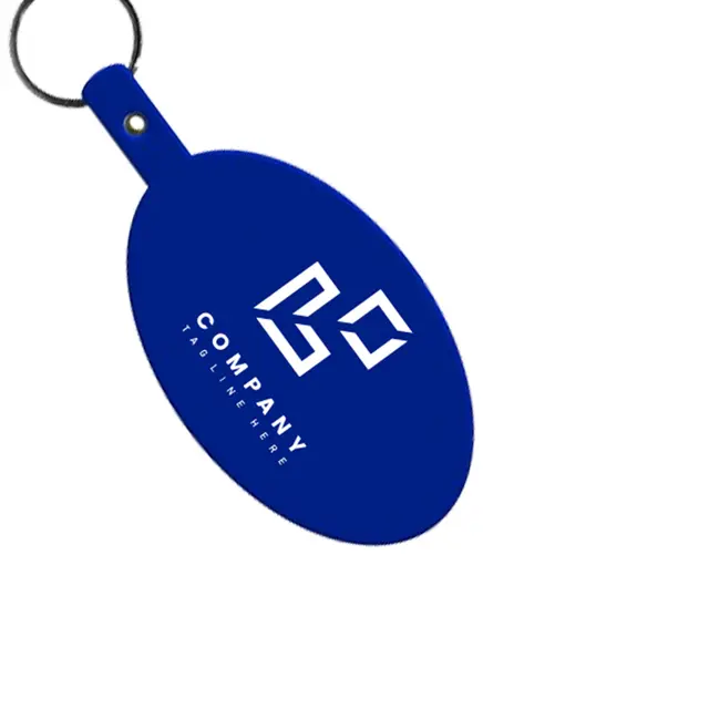 Oval Flexible Keychains view 2