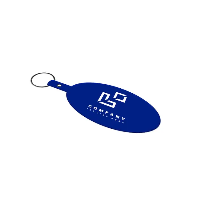 Oval Flexible Keychains view 3