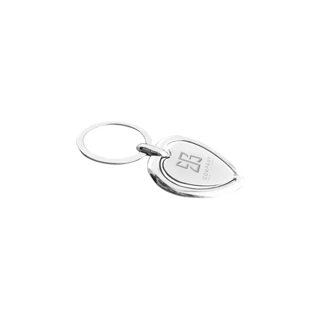 Spinning Heart Metal Keychains view 3