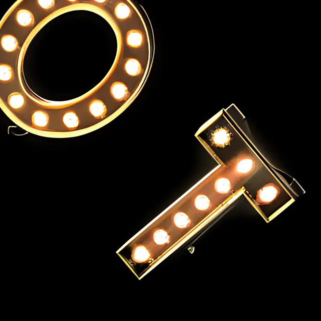 Marquee Letters view 3