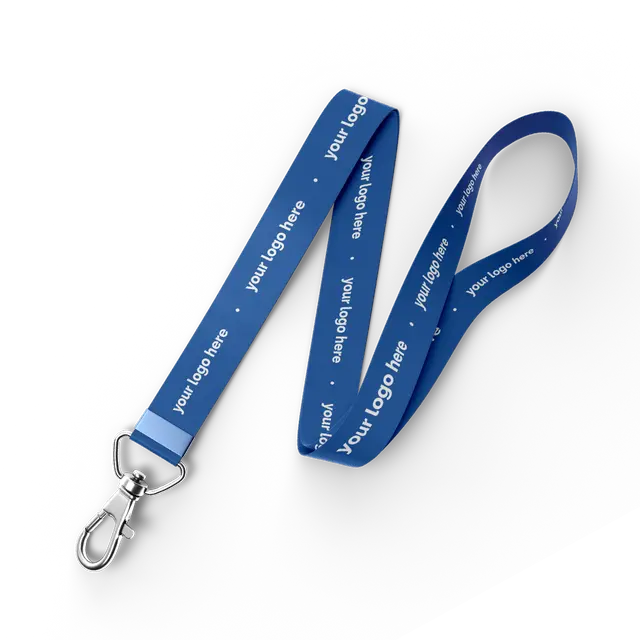 Custom Full Color Lanyard with Lobster Clips view 1