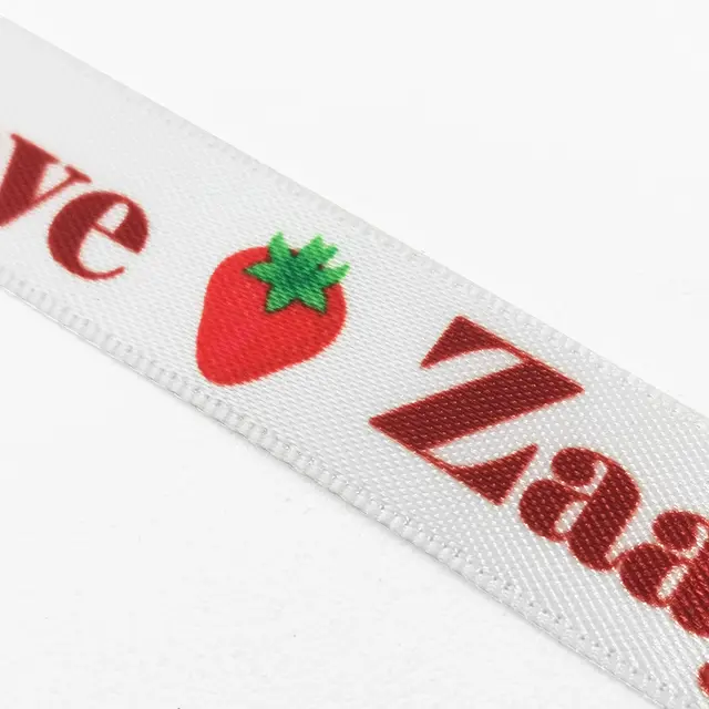Custom Heat Transferred Satin Ribbons 100 yard view 9