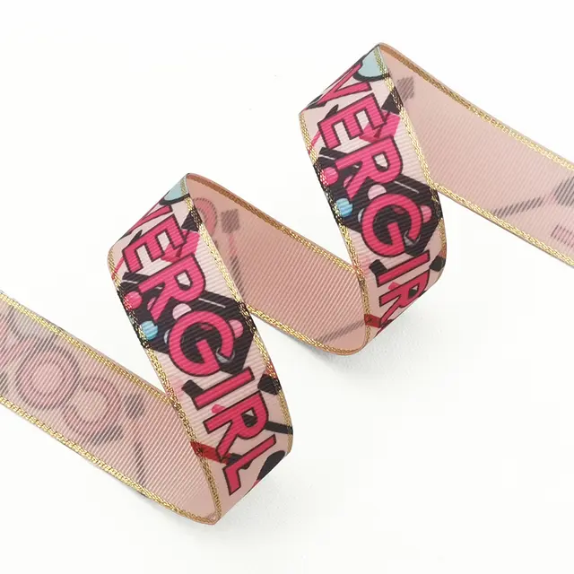 Metallic Edge Grosgrain Ribbon