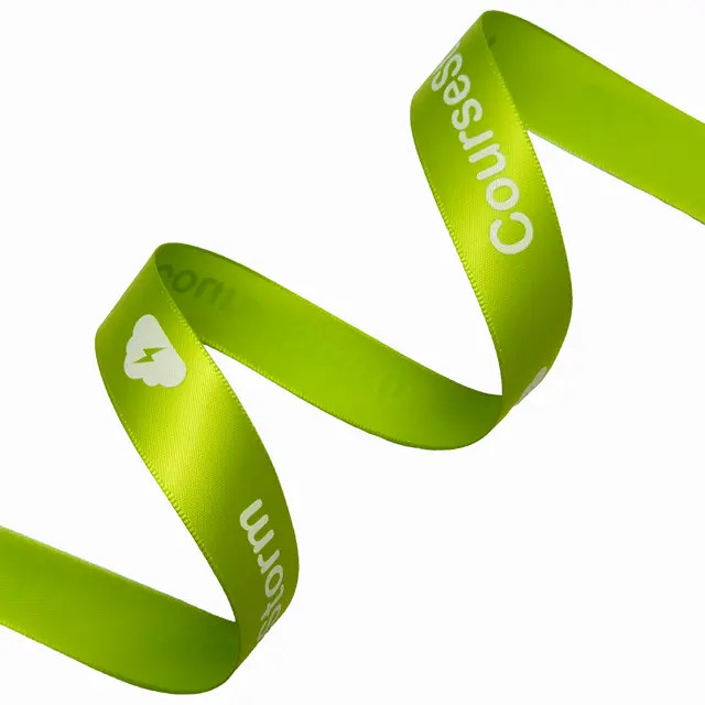 Custom Silk Screen Printed Ribbons view 11