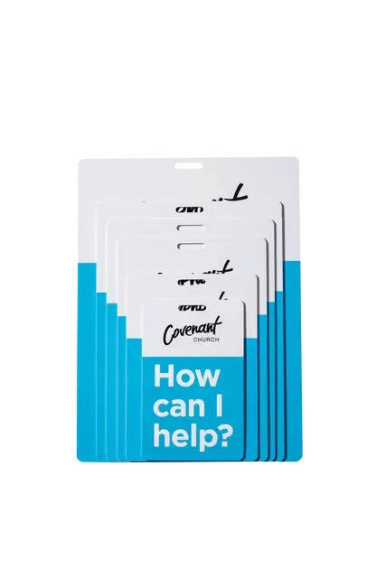 Custom Employee ID Name Badges view 8