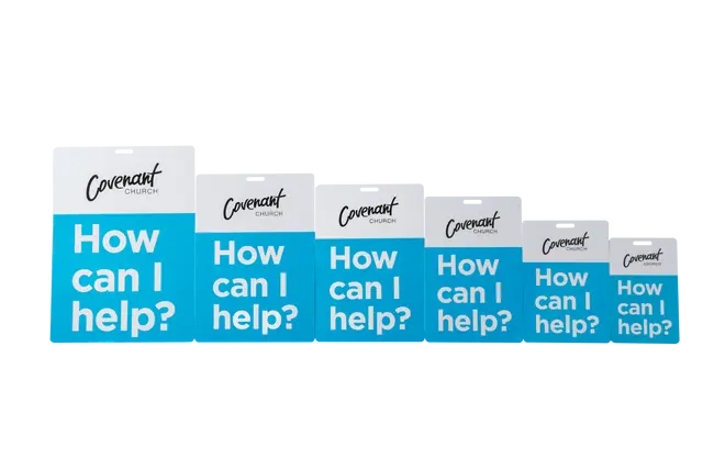 Custom Variable Data ID Name Badges view 6