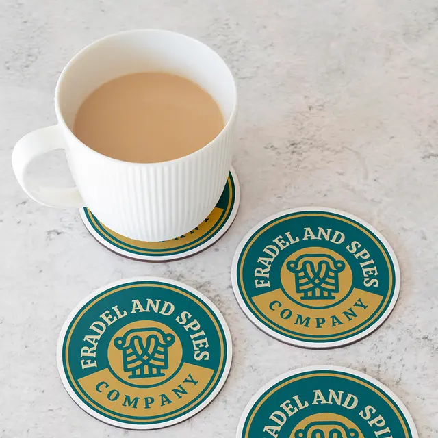 Custom Paper Coasters view 3