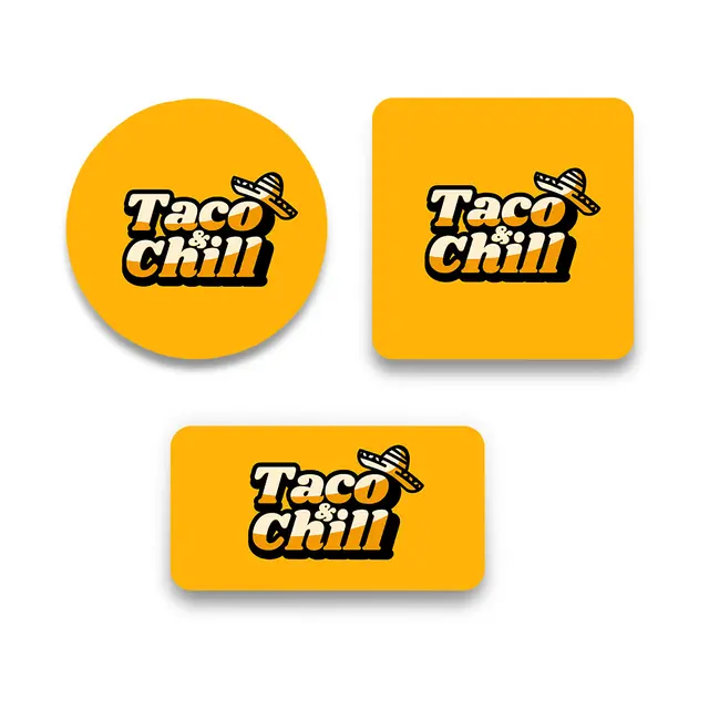 Custom Vinyl Coasters view 4