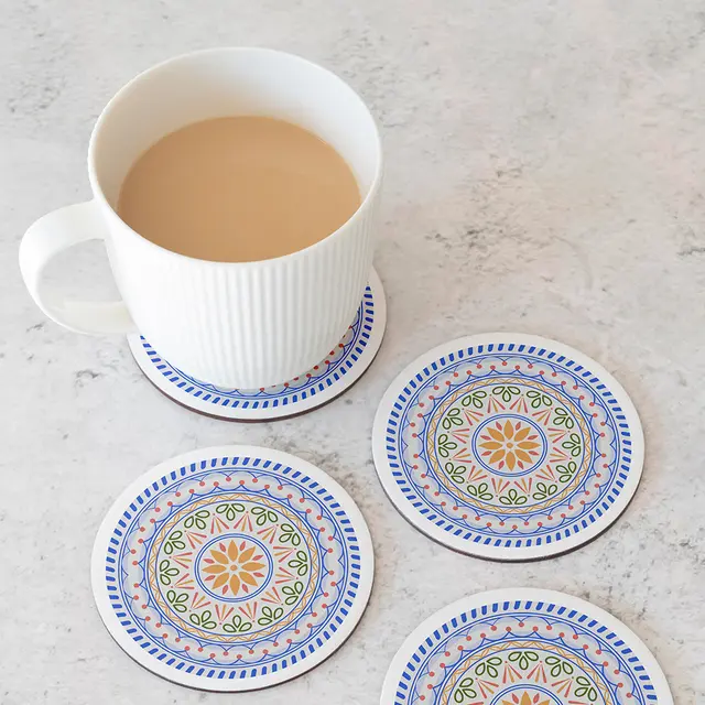 Custom Ceramic Coasters view 3