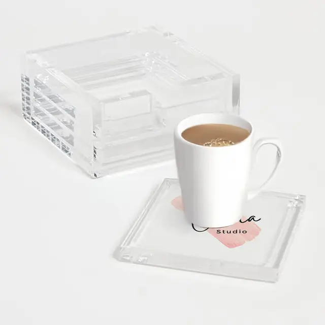 Custom Acrylic Coasters view 3