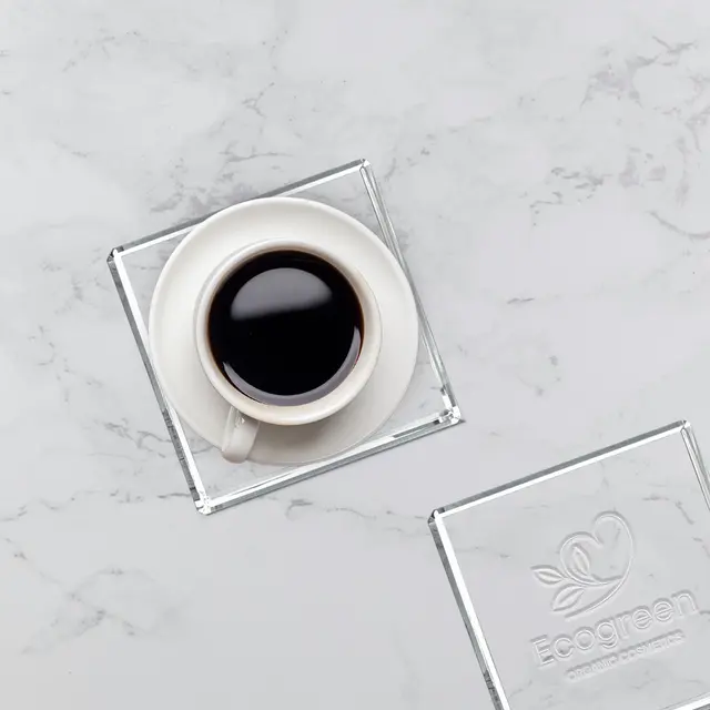 Customized Crystal Carving Coaster view 3