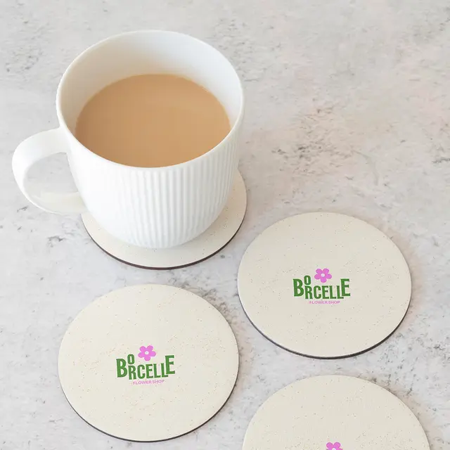 Custom Super Absorbent Bar Coaster view 3