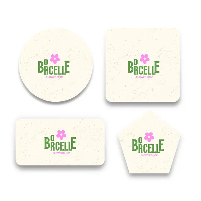 Custom Super Absorbent Bar Coaster view 4