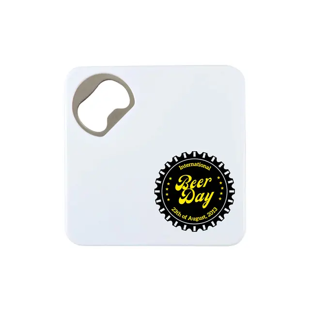 Customized Bottle Opener Coaster view 4