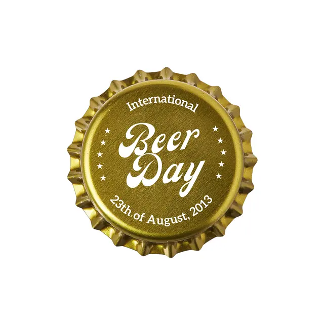 Custom Beer Cap Coaster view 2