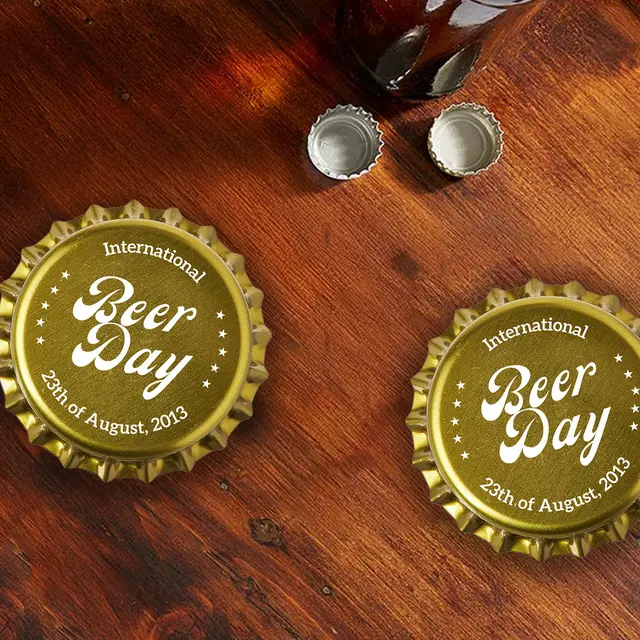 Custom Beer Cap Coaster view 3