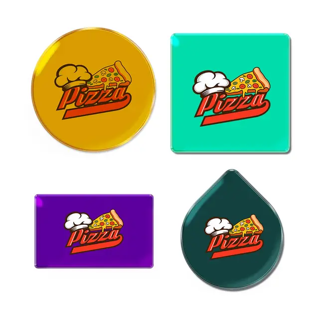 Custom Colorful Acrylic Coaster view 4