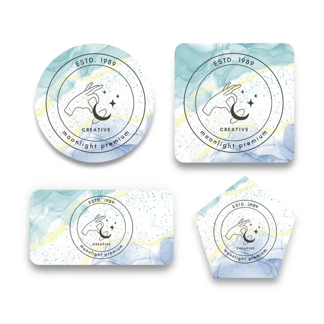 Custom Marble Coaster view 4