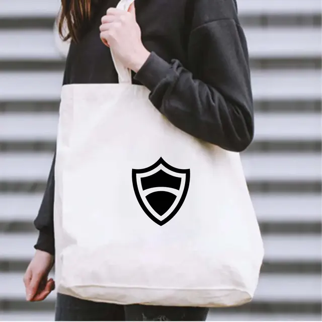 Eco-One Organic Cotton Tote Bags (Natural) view 2
