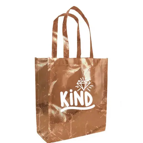 Laminated Tote Bags view 2