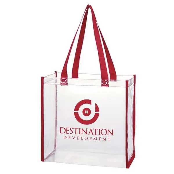 Economy Clear Tote Bag view 7