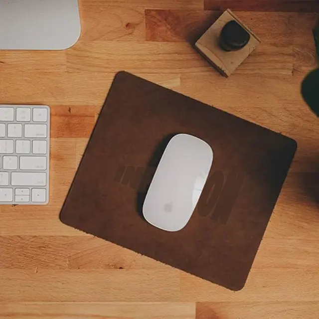 Custom Leather Mouse Pads view 3