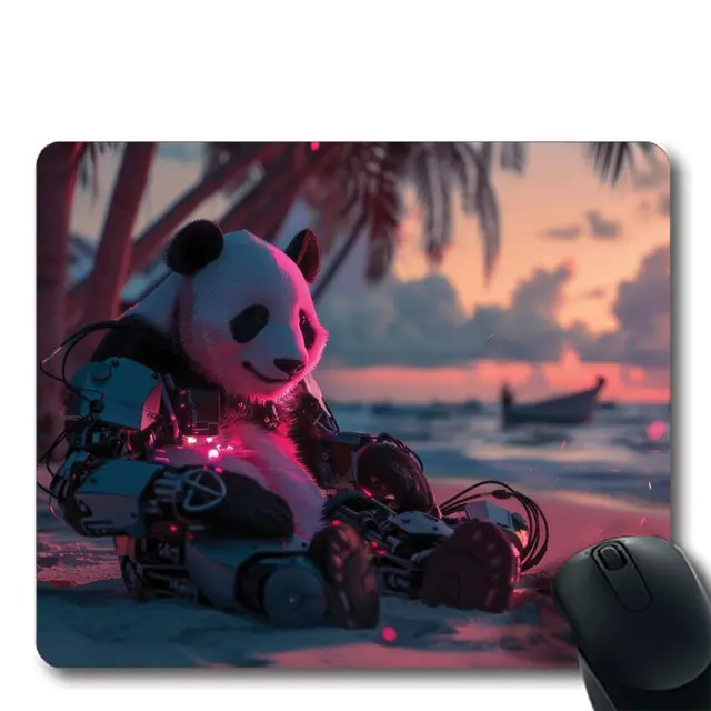 Custom Neoprene Non-Slip Mouse Pads view 3