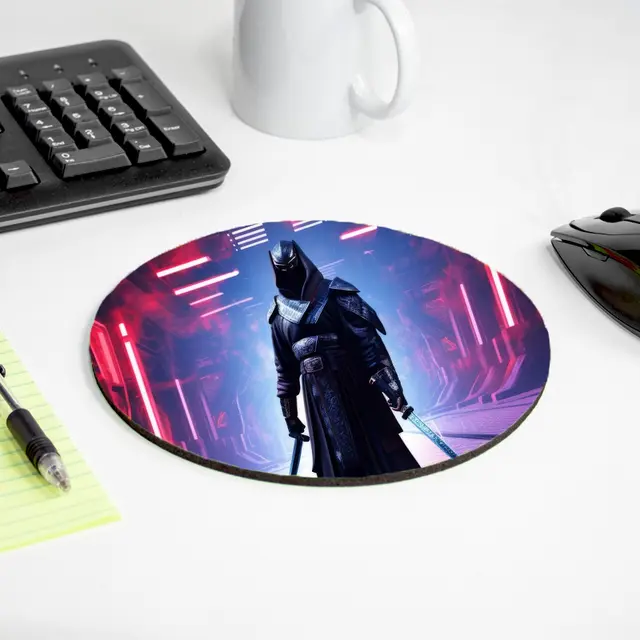 Custom Round Mouse Pads view 2