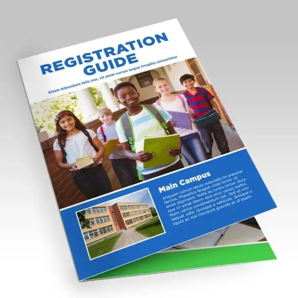 Custom Half-Fold Brochures view 2
