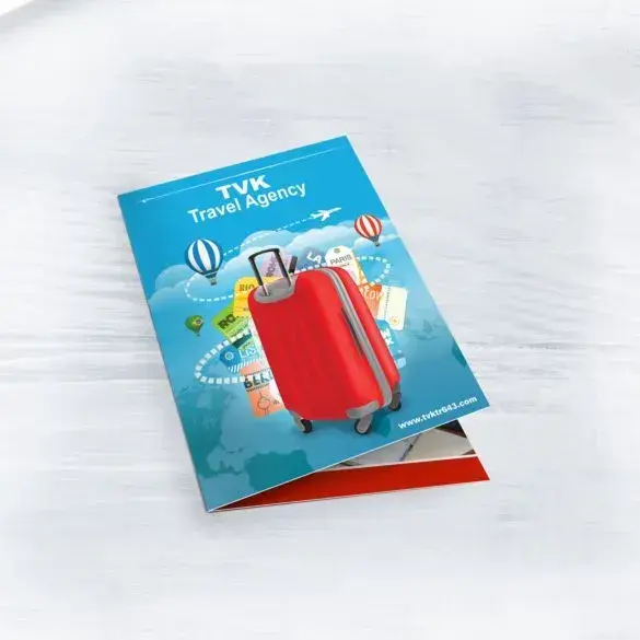 Custom Half-Fold Brochures view 1