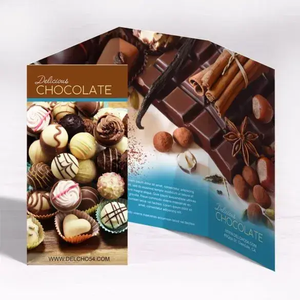 Custom Specialty Folds Brochures view 3