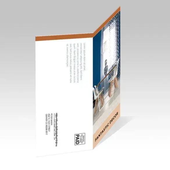 Custom Direct Mail Half-Fold Flyers and Brochures view 1