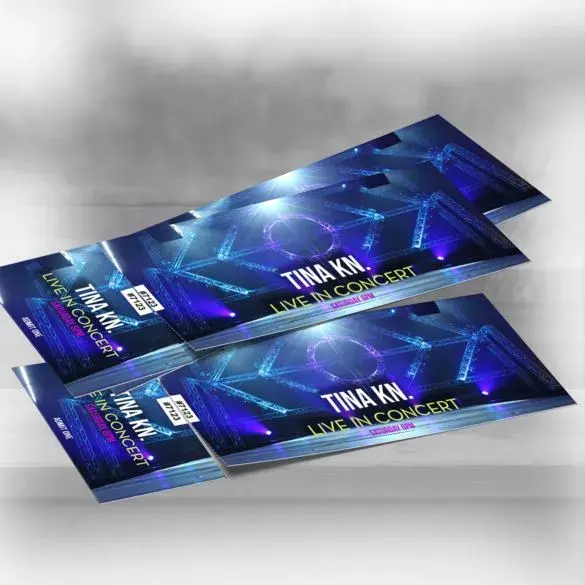 Custom Variable Numbering Event Tickets view 2