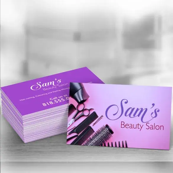 Custom Silk Business Cards view 2