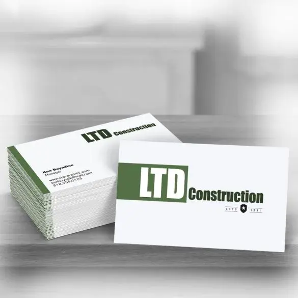 Custom EndurACE Business Cards view 3