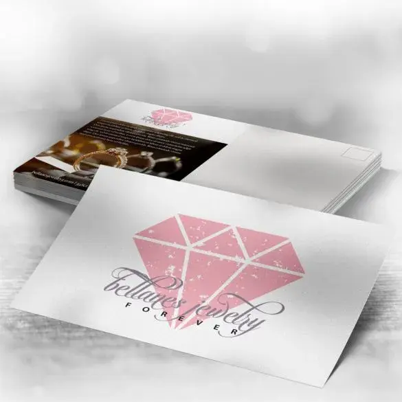 Custom Pearl Postcards view 2