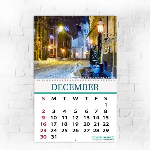 Custom Spiral Bind Calendars view 3