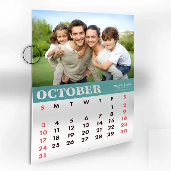 Custom Hard-Cover Calendars view 3