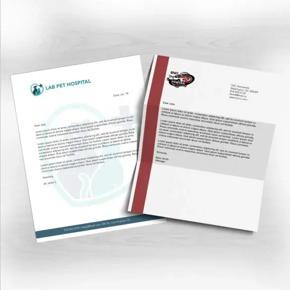 Custom Premium Opaque Letterheads view 2