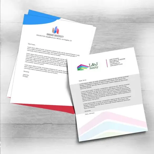Custom Premium Opaque Letterheads view 3