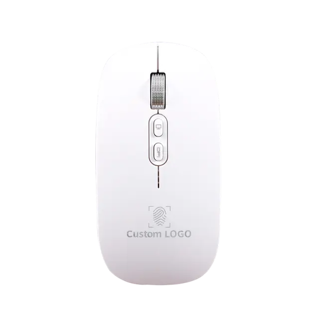 Custom Laser Curved Wireless Mouse view 2