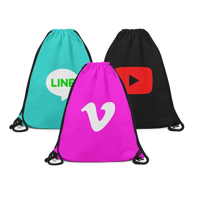 Cotton Drawstring Bags view 3
